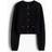 H&M Stickad Kofta I Bouclé - Svart
