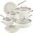 KitchenAid Hard Anodized Ceramic Nonstick Pots and Pans 10 Piece Cookware Set with lid 10 Parts