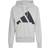 adidas Essentials Big Logo French Terry Hoodie - Medium Grey Heather/Black