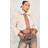 PrettyLittleThing Cream Plush Faux Fur Contrast Jacket - White