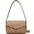 Guess Eco Brenton Flap Shoulder Bag - Brown