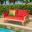 Costway 3 In 1 Bed 76cm H X 198cm W X 71cm D Outdoor Sofa