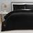 Juicy Couture Velour Bedspread Black (228.6x264.2cm)