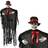 BigBuy Home Stort Skelett Halloween Dekoration 95 x 75 cm