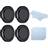 Uxcell 30.5mm 4 Pack Black Front Lens Cap