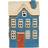 Ib Laursen Lighthouse Nyhavn Brown/Blue Julpynt 20.5cm