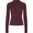 Pieces Kitte LS Polo - Chicory Coffee