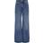 Only Hope High waist Wide Leg Fit Jeans - Blue/Medium Blue Denim