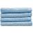 Catherine Lansfield Quick Dry Face Cloth Guest Towel Blue (30x30cm)