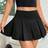 Shein Cute Knitted Pleated Ultra Short Mini Skirt - Summer