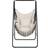 tectake Swing Chair Alison 3 Thick Pillows Beige
