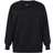 Nike Sportswear Phoenix Fleece Women's Oversized Crew-Neck Sweatshirt Plus Size - Black/Sail