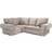 Furnishings For Less UK Milan Mink Sofa 245cm 3pcs 4 Seater