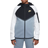 NIKE Big Kid's Sportswear Tech Fleece Full Zip Hoodie - Cool Grey/Black/White/Metallic Gold (HV5867-065)