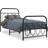 vidaXL With Headboard and Footboard Sängram 90x190cm