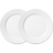 Royal Copenhagen Hvid Riflet Flad tallerken 27cm 2stk