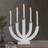 Star Trading Eli White Candle Bridge 37cm