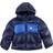 Nike Big Kid's Sportswear Heavyweight EasyOn Therma-FIT Repel Loose Hooded Jacket - Midnight Navy/Game Royal/White/White (FD2846-411)