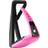 Freejump Soft' Up Lite Stirrups Black/Pink