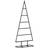 vidaXL Christmas Tree in Metal Black Julpynt 90cm
