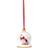 Villeroy & Boch Annual Christmas Edition Jingle White/Red Christmas Tree Ornament 7cm