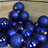 Samuel Alexander Shatterproof Baubles Midnight Blue Christmas Tree Ornament 6cm 24pcs