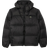 Lacoste Short Water Repellent Hooded Puffer Jacket - Black