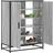 vidaXL Grey Sonoma Cabinet 75 x 38 x 97.5 cm Shoe Rack