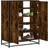 vidaXL Rökfärgad Skoskåp 75 x 38 x 97.5 cm Skoställ