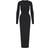 SKIMS Crew Neck Long Sleeve Dress - Onyx