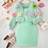 Shein Colorful 3D Floral Decor Jacket Set - Colorful