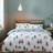 Catherine Lansfield Brushed Snowy Penguin Duvet Cover Green, White (200x200cm)