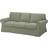 IKEA Ektorp Betræk 3-Pers Sofa Hakebo Grågrøn Sofabetræk Grøn, Grå