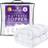 Slumberdown Extra Deep 10cm Topper White Bed Matress 200 X 150cm