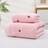 Shein Thick Absorbent Strawberry Embroidered Set Guest Towel Pink (75x34cm)