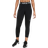 Nike Pro Women's Mid Rise Crop Mesh Panel Leggings - Black/White