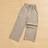 Shein Waist Tie Texture Wide Leg Capri Pants - Solid Color