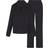 SKIMS Sleep Long Sleeve Button Up Set - Onyx