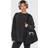 PrettyLittleThing Embossed Logo Washed Long Sleeve T-shirt - Black