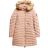 Superdry Mid-Length Fuji Quilted Coat With Faux Fur Hood - Winter Taupe