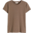 H&M Fitted T-shirt - Dark beige