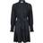 Neo Noir Salasta Embroidery Dress - Navy