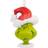 Hallmark Grinch Head Multicolor Christmas Tree Ornament 7.4cm