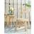 Beliani Rattan Kids Chair Natural Mirtia