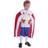 Bristol Novelty Kid's King Robe & Shorts Costume