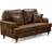 Rosalind Wheeler Crystil Brown Sofa 145cm 2 Seater