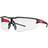 Milwaukee Protective Goggles - Clear Scratch Resistant/Red