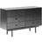 Beliani 6 Storage Unit Black Chest of Drawer