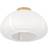 Eglo Summerhill Brown/White Ceiling Flush Light 40cm