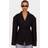PrettyLittleThing Wool Look Cinched Blazer - Black